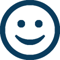 Smiley face icon.